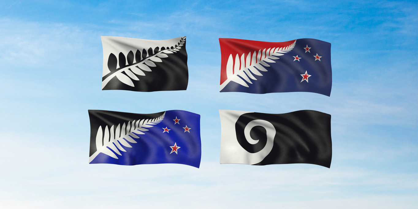 The flags that should "unmistakably be from New Zealand and celebrate us as a progressive, inclusive nation that is connected to its environment, and has a sense of its past and a vision for its future."