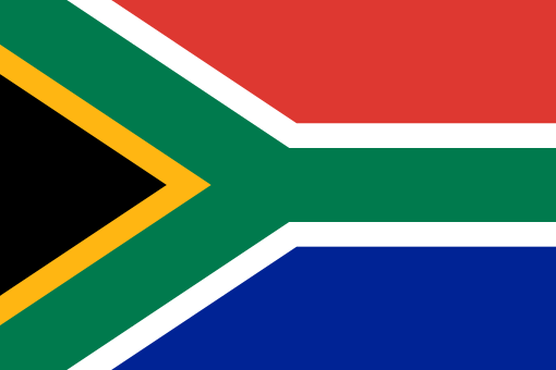 Flag of South Africa since 1994