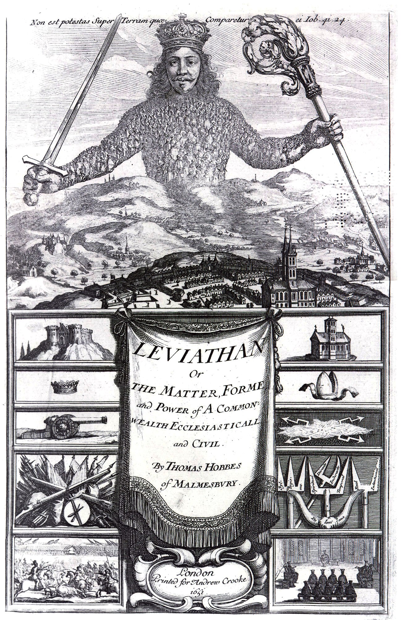 The Logic of Flags (Leviathan by Thomas Hobbes. Source: https://commons.wikimedia.org/wiki/File%3ALeviathan_by_Thomas_Hobbes.jpg)